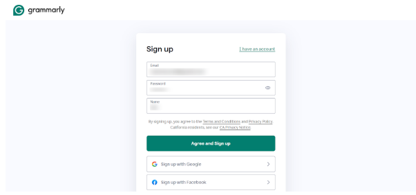 Sign Up For Grammarly