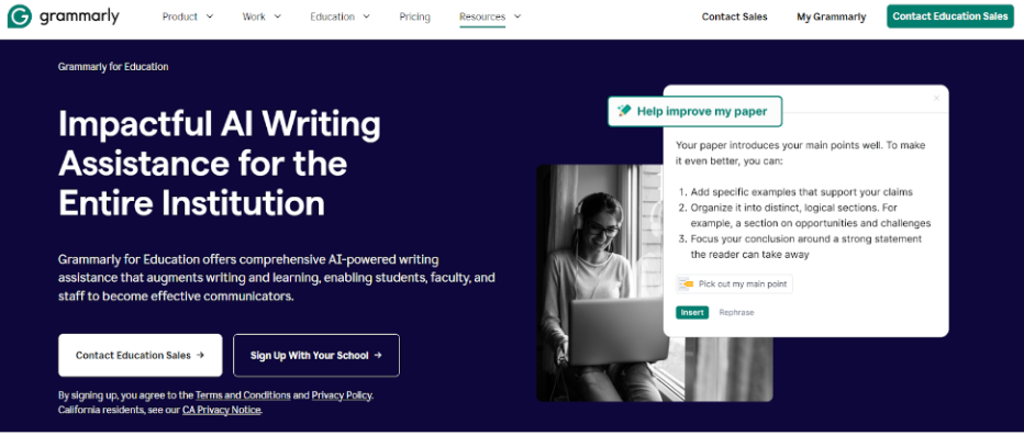 Grammarly for Education