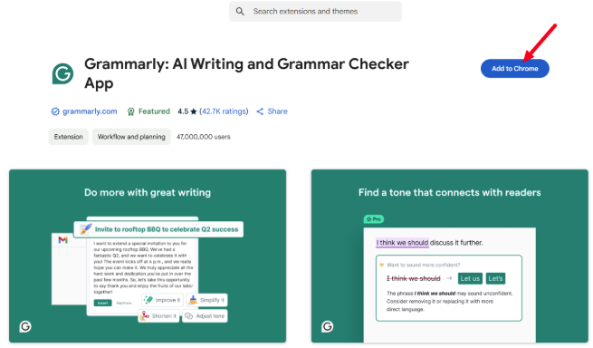 Grammarly For Chrome Grammarly For Chrome