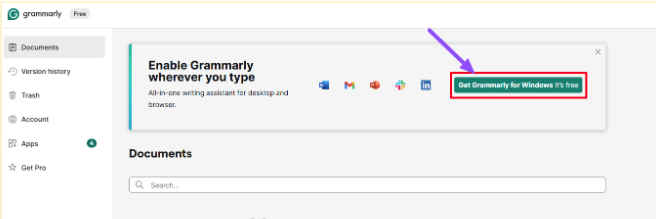 Grammarly Personal Dashboard Grammarly Personal Dashboard