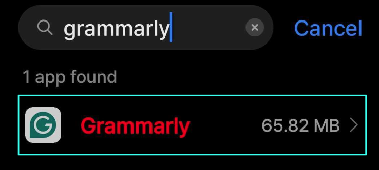 Grammarly in Android device apps Grammarly in Android device apps