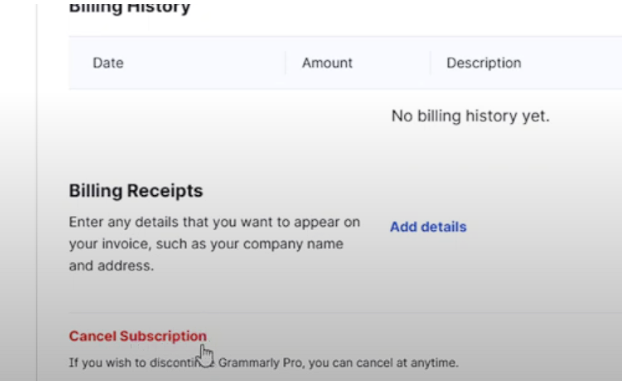 Cancel Subscription Cancel Subscription