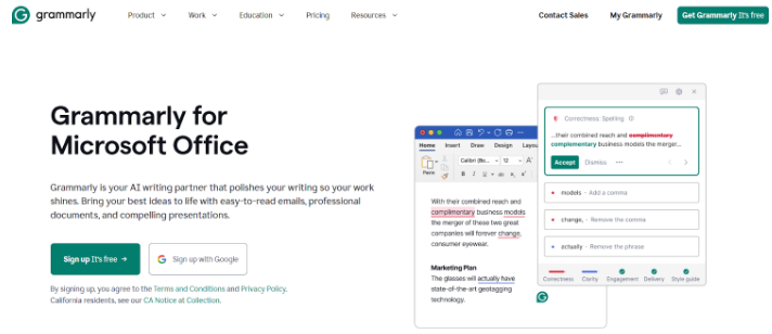 Visit Grammarly & Sign up Visit Grammarly & Sign up